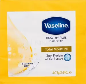 Vaseline mýdlo Total Moisture, 3x 75 g