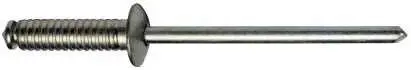 Trhací nýt AL/ST 4,0x16 rýhovaný