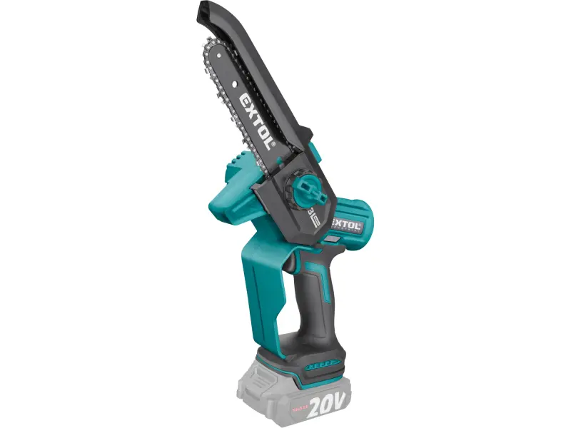 Pila řetězová aku jednoruční SHARE20V, 13 cm, BRUSHLESS, bez baterie a nabíječky Pila řetězová aku jednoruční SHARE20V, 13 cm, BRUSHLESS, bez baterie a nabíječky