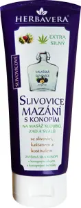 Herbavera Slivovice mazání s konopím, 200 ml