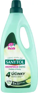Sanytol Dezinfekce čistič podlahy & plochy limetka 4 účinky, 1 l Sanytol Dezinfekce čistič podlahy & plochy limetka 4 účinky, 1 l