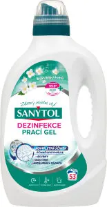 Sanytol dezinfekční prací gel Bílé květy, 2,65 l