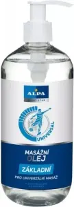 Alpa Sport Star Universal Základní masážní olej s olivovým olejem a vitamínem E 500 ml