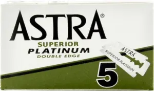 Astra Superior Platinum, žiletky, balení 5 ks Astra Superior Platinum, žiletky, balení 5 ks