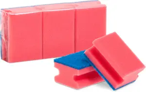 BALhome houbičky na nádobí tvarované červené 3 ks