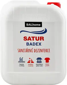 Satur Badex bělící a dezinfekční přípravek 5 l Satur Badex bělící a dezinfekční přípravek 5 l