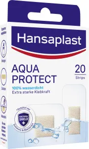 Hansaplast Aqua Protect vodotěsná náplast 20 ks
