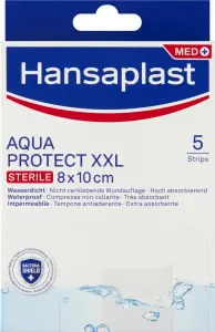 Hansaplast náplasti vodotěsné Aqua Protect XXL 5 ks