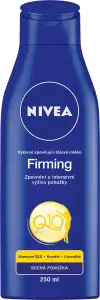 Nivea Body Milk Firming Q10 výživné zpevňující tělové mléko, 250 ml