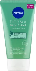Nivea Derma Skin Clear Čisticí pleťový peeling, 150 ml
