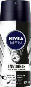 Nivea Men Black & White Invisible Original antiperspirant, 100 ml