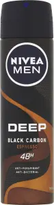 Nivea Men Deep Black Carbon Espresso antiperspirant, 150 ml