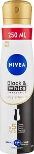 Nivea Black & White Invisible Silky Smooth antiperspirant ve spreji, 250 ml