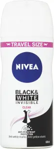Nivea Black & White Invisible Clear antiperspirant, 100 ml