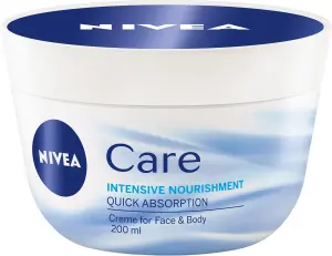 Nivea Care výživný krém, 200 ml