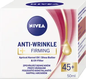 Nivea Anti-Wrinkle Firming 45+ zpevňující denní krém proti vráskám, 50 ml