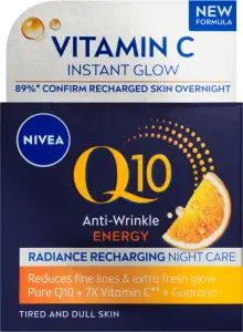 Nivea  Energizující noční krém proti vráskám Q10 Energy 50ml