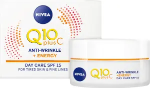 Nivea Q10 Plus C OF15 energizující denní krém proti vráskám, 50 ml