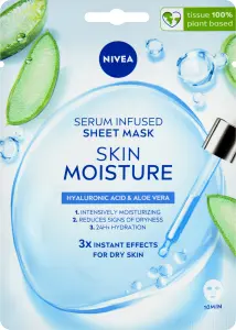 Nivea Skin Moisture hydratační textilní maska, 1 ks