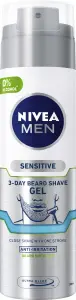 Nivea Men Sensitive gel na holení na 3denní strniště, 200 ml Nivea Men Sensitive gel na holení na 3denní strniště, 200 ml