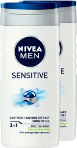 Nivea Men Sensitive Duo sprchový gel, 500 ml