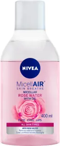 Nivea MicellAIR dvoufázová micelární voda s růžovou vodou, 400 ml