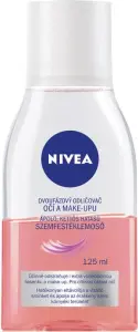 Nivea Rose Touch dvoufázový odličovač očí a make-upu, 100 ml