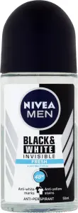 Nivea Men Black & White Invisible Fresh kuličkový antiperspirant, 50 ml