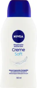 Nivea Creme Soft Pečující sprchový gel, 50 ml