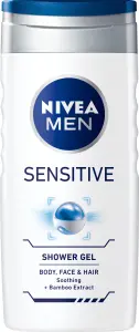 Nivea Men Sensitive sprchový gel, 250 ml