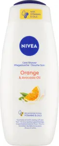 Nivea Orange & Avocado Oil pečující sprchový gel, 500 ml