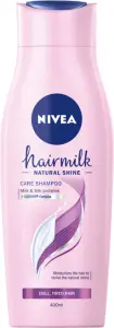 Nivea Hairmilk Natural Shine pečující šampon, 400 ml