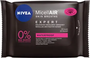 Nivea MicellAIR Expert expertní odličovací micelární ubrousky, 20 ks