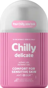 Chilly gel pro intimní hygienu Delicate, 200 ml