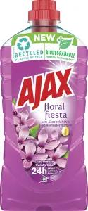 Ajax na podlahy a povrchy Floral Fiesta Lilac Breeze univerzální čistící prostředek, šeřík, 1 l