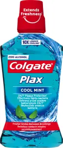 Colgate Plax Cool Mint ústní voda bez alkoholu, 500 ml