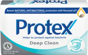 Protex Deep Clean tuhé antibakteriální mýdlo, 90 g