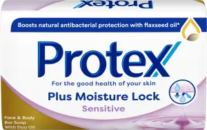 Protex Sensitive tuhé antibakteriální mýdlo, 90 g
