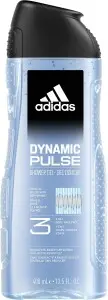 Adidas Dynamic Pulse 3v1 sprchový gel na tělo, vlasy a pleť pro muže 400 ml Adidas Dynamic Pulse 3v1 sprchový gel na tělo, vlasy a pleť pro muže 400 ml