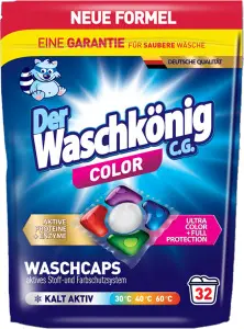 WaschKönig kapsle na praní Color 32ks 608g