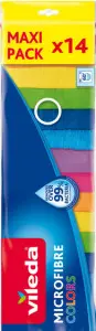 Vileda mikrohadřík Color, 14 ks