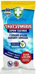 Green Shield Disinfectant antibakteriální čistící ubrousky na povrchy 60 ks Green Shield Disinfectant antibakteriální čistící ubrousky na povrchy 60 ks