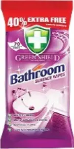 Green Shield Koupelna antibakteriální čisticí vlhčené ubrousky 70 kusů