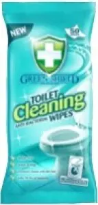 Green Shield WC a Smalt antibakteriální čisticí vlhčené ubrousky 40 kusů