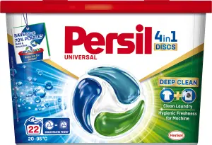 Persil prací kapsle Discs 4v1 Universal 22 dávek