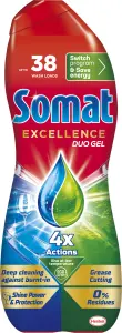 Somat Excellence Duo gel do myčky na mytí nádobí, 684 ml, 38 dávek