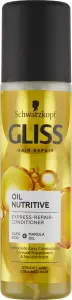 Gliss regenerační expres balzám Oil Nutritive pro hrubé a namáhané vlasy, 200 ml