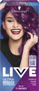 Schwarzkopf Live Ultra Brights barva na vlasy Rebelská fialová 094