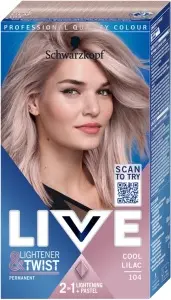 Schwarzkopf Live barva na vlasy 104 Cool Lilac