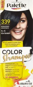 Schwarzkopf Palette Color Shampoo barva na vlasy 339 modročerná, 50 ml